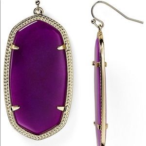 Kendra Scott Danielle Earrings in Purple
